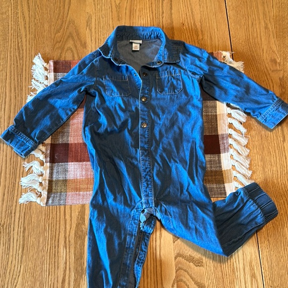 Denim toddler onesie - Picture 1 of 4